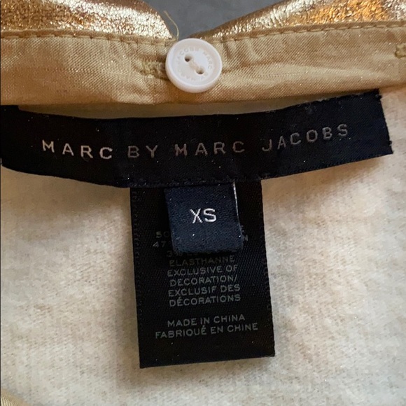 Marc Marc Jacobs cardigan with gold collar - Picture 3 of 4